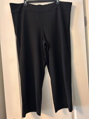 Mario Serrani Black Wide Leg Pants